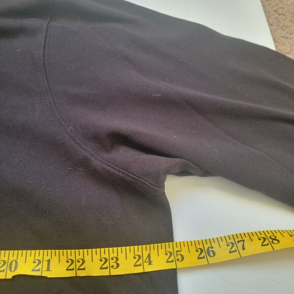 Bechamel Black Oversized Button Down Christmas Cat Cardigan with Bells Size XL - Picture 14 of 15